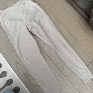 Beyond Yoga Beige High-Waisted Leggings